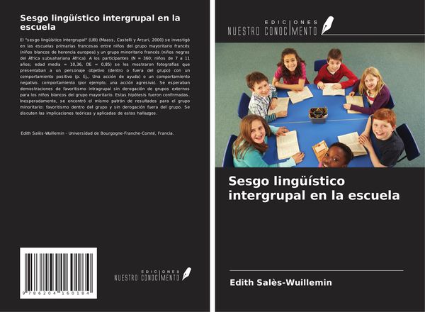 Produktbild: Sesgo ling&uuml;&iacute;stico intergrupal en la escuela