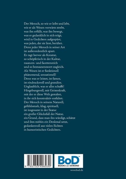 Produktbild: Der Mensch, wie er leibt und lebt