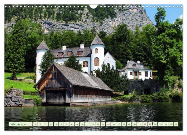 Produktbild: Hallstatt, Marktgemeinde am Hallst&auml;tter See (Wandkalender 2026 DIN A3 quer), CALVENDO Monatskalender