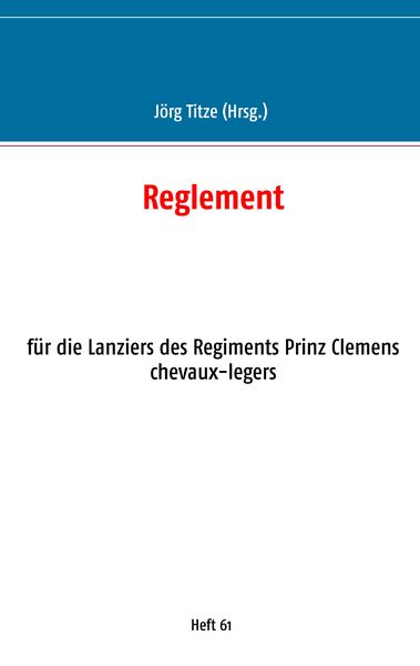 Produktbild: Reglement