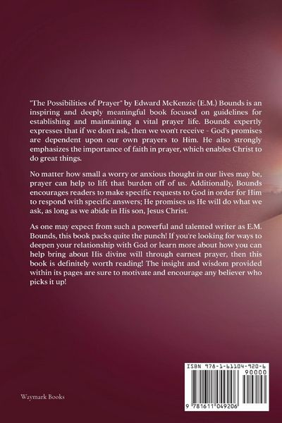 Produktbild: The Possibilities of Prayer