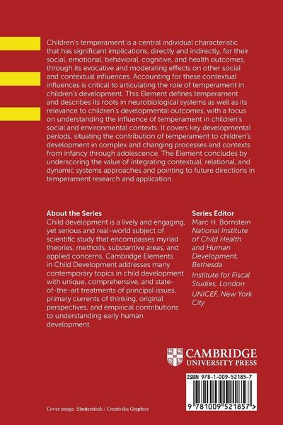 Produktbild: Temperament and Child Development in Context