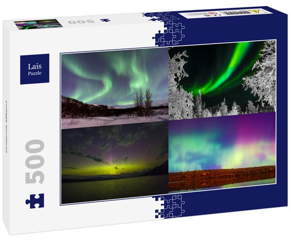 Lais Puzzle Collage Nordlicht 500 Teile