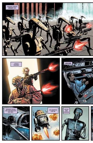 Produktbild: Star Wars Comics: Dunkle Droiden