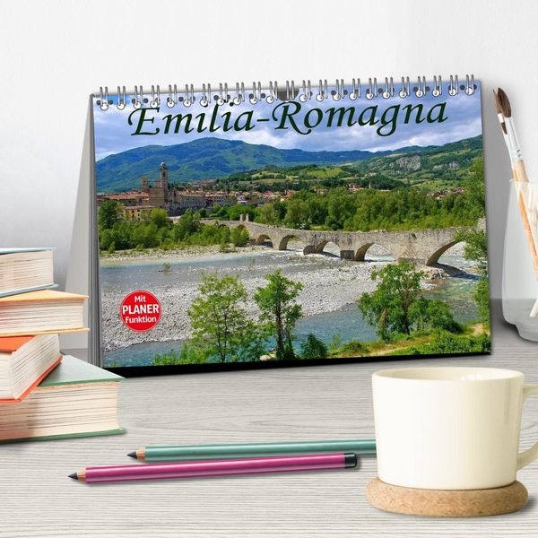 Produktbild: Emilia-Romagna (Tischkalender 2026 DIN A5 quer), CALVENDO Monatskalender