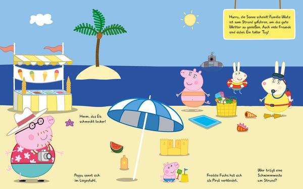 Produktbild: Peppa Pig Magnet-Spiel-Buch