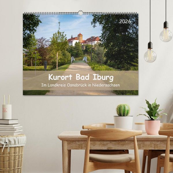 Produktbild: Kurort Bad Iburg (Wandkalender 2026 DIN A2 quer), CALVENDO Monatskalender
