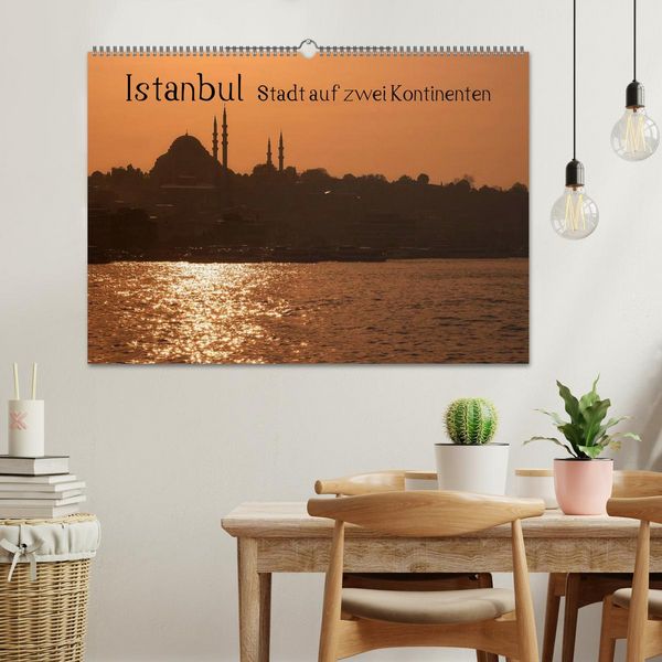 Produktbild: Istanbul - Stadt auf zwei Kontinenten (Wandkalender 2026 DIN A2 quer), CALVENDO Monatskalender