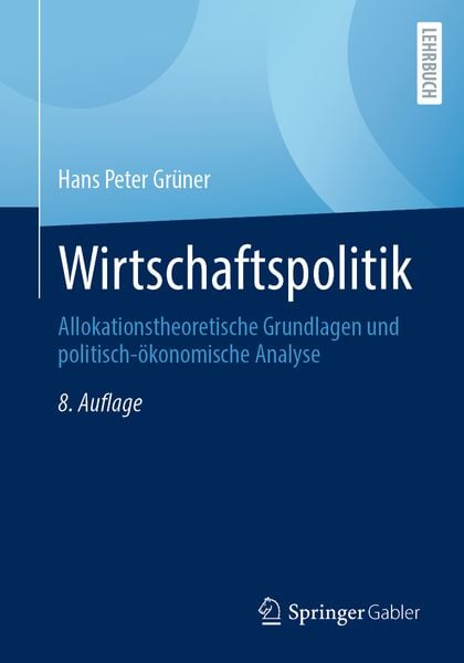 Produktbild: Wirtschaftspolitik