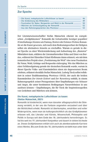 Produktbild: Der blonde Eckbert / Der Runenberg