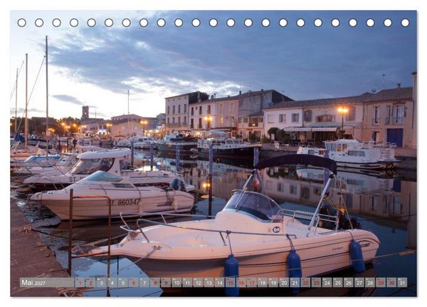 Produktbild: Hausbooturlaub Frankreich - Canal du Midi (Tischkalender 2027 DIN A5 quer), CALVENDO Monatskalender