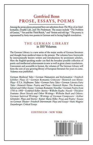Produktbild: Prose Essays Poems