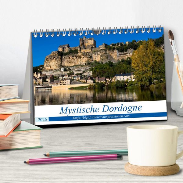 Produktbild: Mystische Dordogne (Tischkalender 2026 DIN A5 quer), CALVENDO Monatskalender