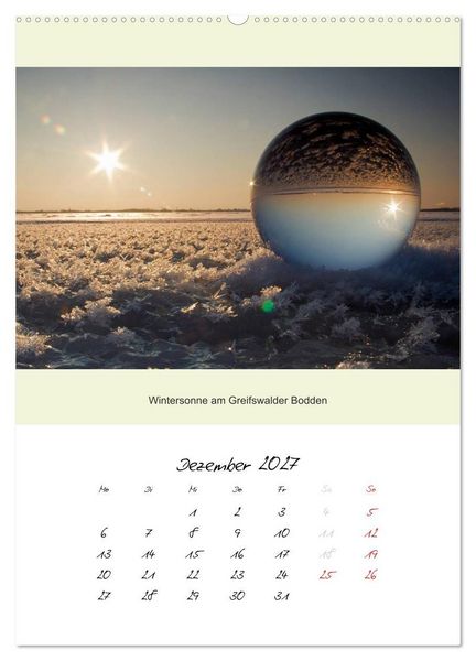 Produktbild: Natur & Glas (hochwertiger Premium Wandkalender 2027 DIN A2 hoch), Kunstdruck in Hochglanz