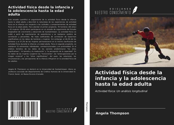 Produktbild: Actividad f&iacute;sica desde la infancia y la adolescencia hasta la edad adulta
