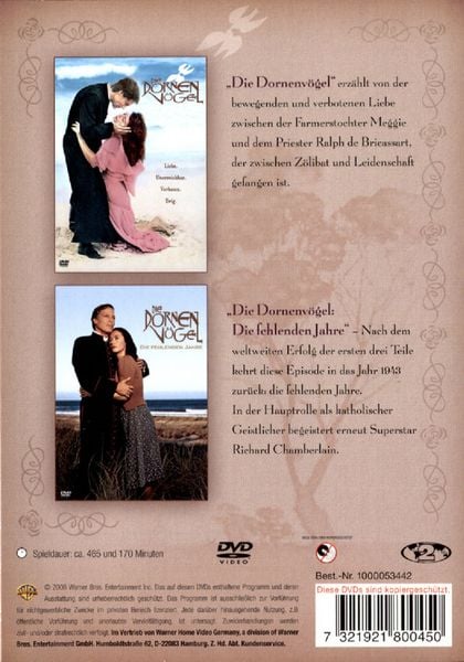 Produktbild: Die Dornenv&ouml;gel - Box [3 DVDs]