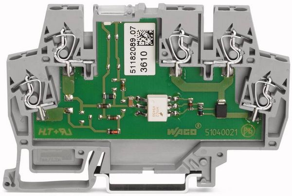 Produktbild: WAGO Optokopplerrelais 859-791 0.1A Schaltspannung (max.): 60 V/DC 1St.