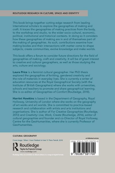Produktbild: Geographies of Making, Craft and Creativity