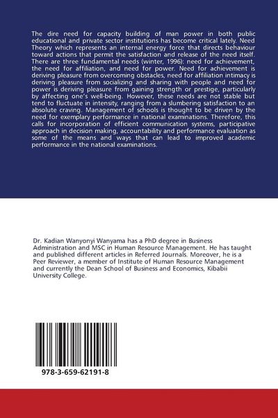 Produktbild: Impact Of Human Resource Management On Academic Performance