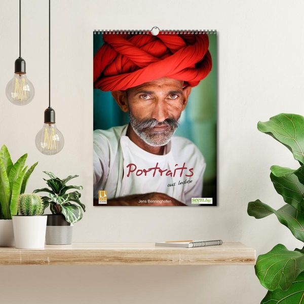 Produktbild: Portraits aus Indien (Wandkalender 2026 DIN A3 hoch), CALVENDO Monatskalender