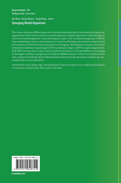Produktbild: Emerging Model Organisms
