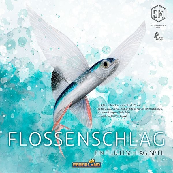 Produktbild: Feuerland 31052 - Flossenschlag, Ein Fl&uuml;gelschlag-Spiel