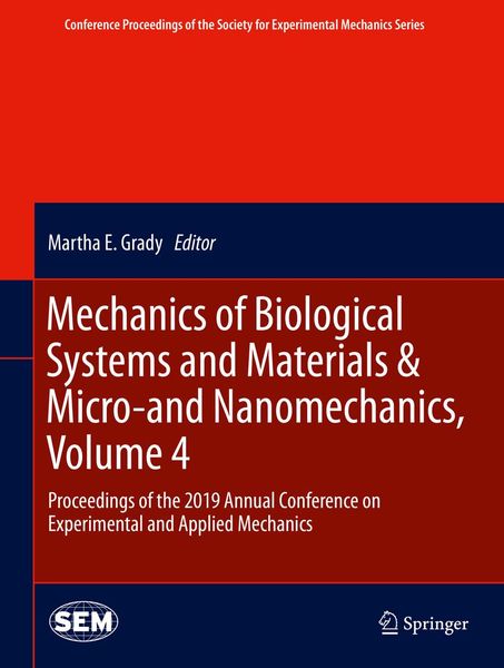 Produktbild: Mechanics of Biological Systems and Materials & Micro-and Nanomechanics, Volume 4