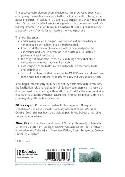 Produktbild: Implementing Evidence-Based Practice in Healthcare