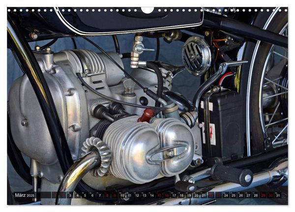 Produktbild: BMW R 51/2 (Wandkalender 2025 DIN A3 quer), CALVENDO Monatskalender