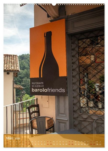 Produktbild: Barolo. Das malerische Weindorf im Piemont. (Wandkalender 2026 DIN A2 hoch), CALVENDO Monatskalender