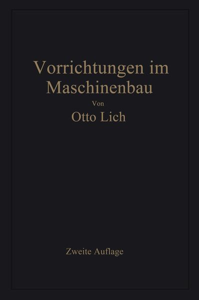 Produktbild: Vorrichtungen im Maschinenbau