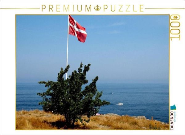 CALVENDO Puzzle Ein Motiv aus dem Kalender Bornholm - Dänemark | 1000 Teile Lege-Größe 64x48cm Foto-Puzzle für glückliche Stunden