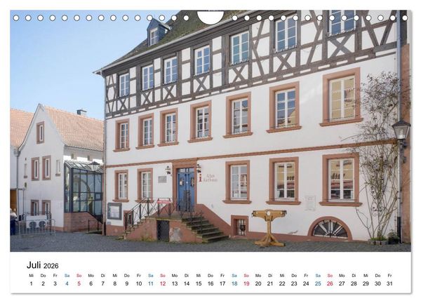 Produktbild: Ottweiler - Barockperle im Saarland (Wandkalender 2026 DIN A4 quer), CALVENDO Monatskalender