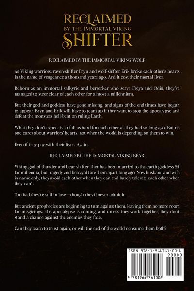 Produktbild: Reclaimed by the Immortal Viking Shifter