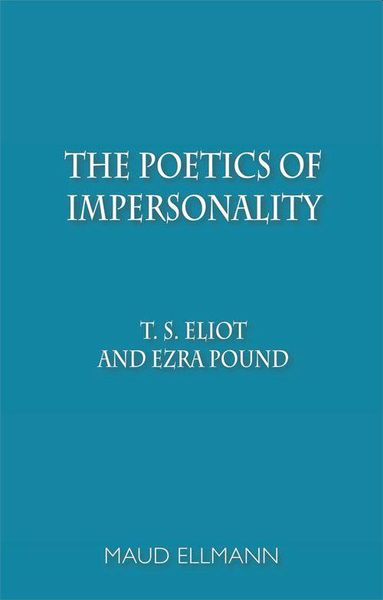 Produktbild: The Poetics of Impersonality