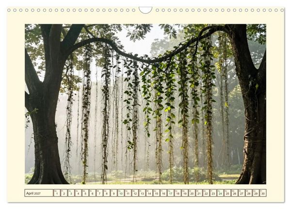Produktbild: Gestaltete Stille - Wo die Natur zur Skulptur wird (Wandkalender 2027 DIN A3 quer), CALVENDO Monatskalender