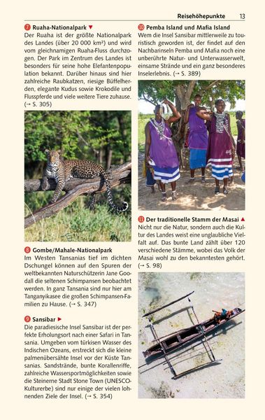 Produktbild: TRESCHER Reisef&uuml;hrer Tansania und Sansibar