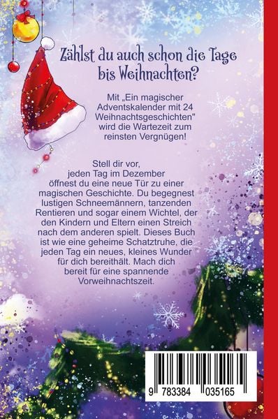 Produktbild: Ein magischer Adventskalender mit 24 Weihnachtsgeschichten