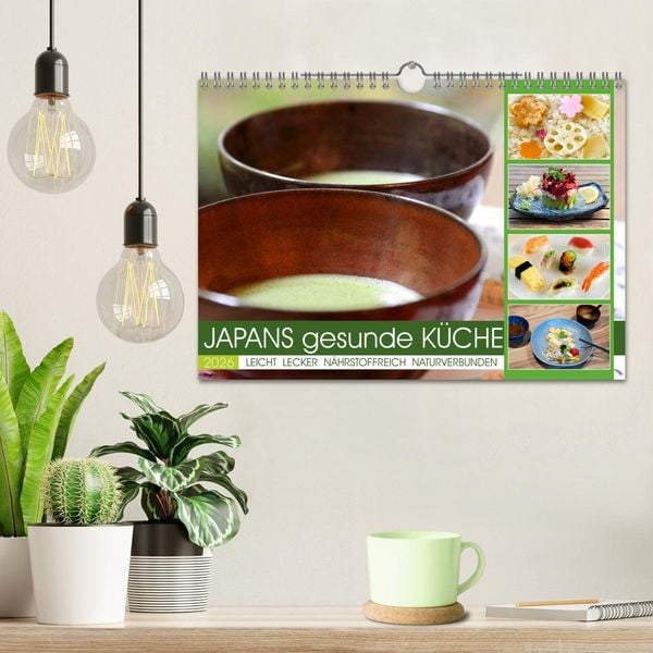 Produktbild: Japans gesunde K&uuml;che (Wandkalender 2026 DIN A4 quer), CALVENDO Monatskalender