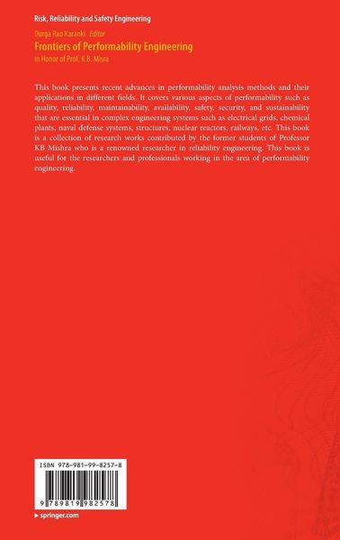 Produktbild: Frontiers of Performability Engineering