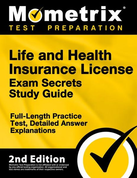 Produktbild: Life and Health Insurance License Exam Secrets Study Guide - Full-Length Practice Test, Detailed Answer Explanations
