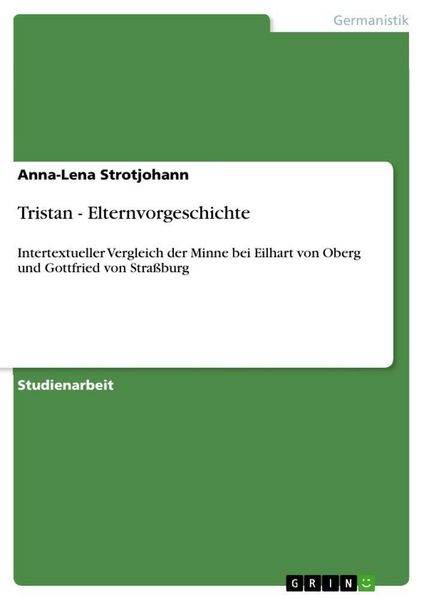 Produktbild: Tristan - Elternvorgeschichte