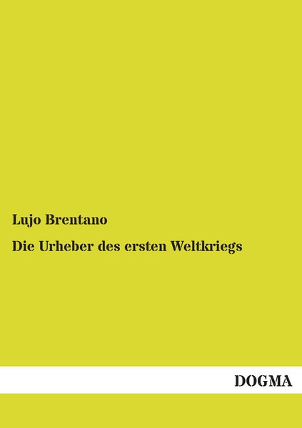Produktbild: Die Urheber des ersten Weltkriegs
