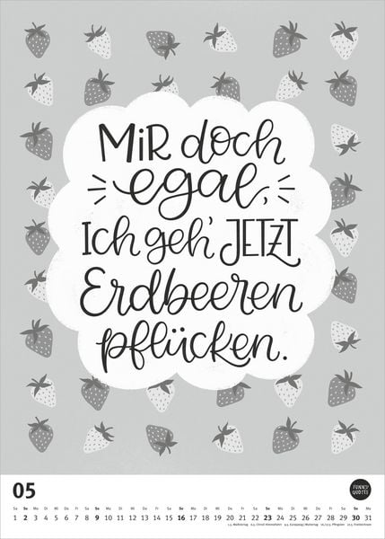 Produktbild: Funny Quotes-Kalender 2027