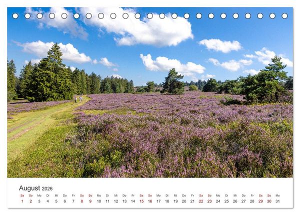 Produktbild: Sauerland - hier muss man mal gewesen sein (Tischkalender 2026 DIN A5 quer), CALVENDO Monatskalender