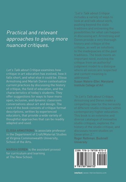 Produktbild: Let's Talk about Critique