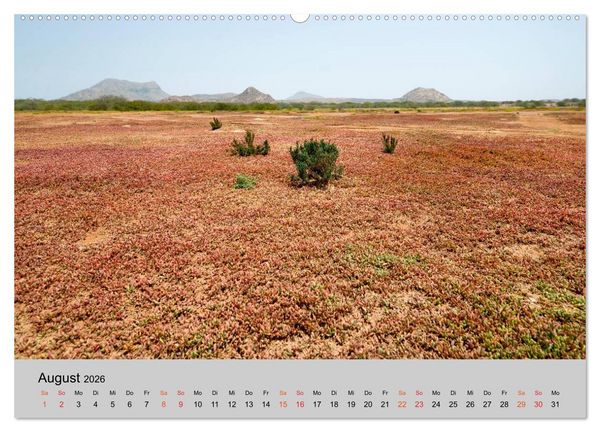 Produktbild: Boa Vista - Perle der Kapverden (hochwertiger Premium Wandkalender 2026 DIN A2 quer), Kunstdruck in Hochglanz