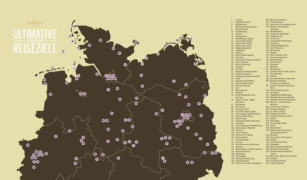 LONELY PLANET Bildband Ultimative Reiseziele Deutschland