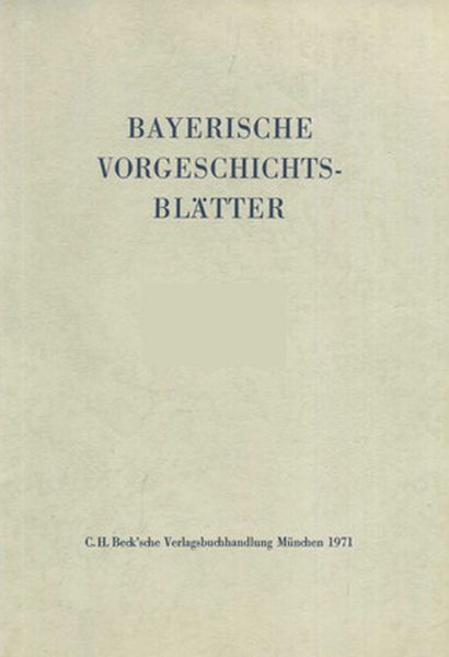 Produktbild: Bayerische Vorgeschichtsbl&auml;tter 2009