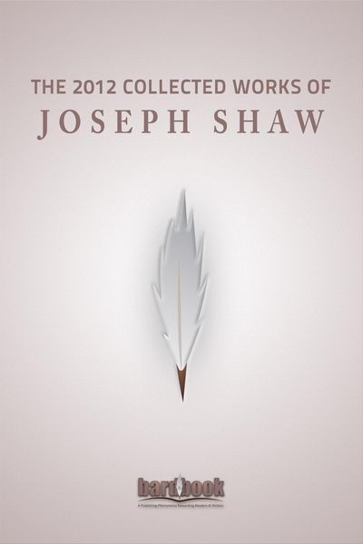 Produktbild: The 2012 Collected Works of Joseph Shaw